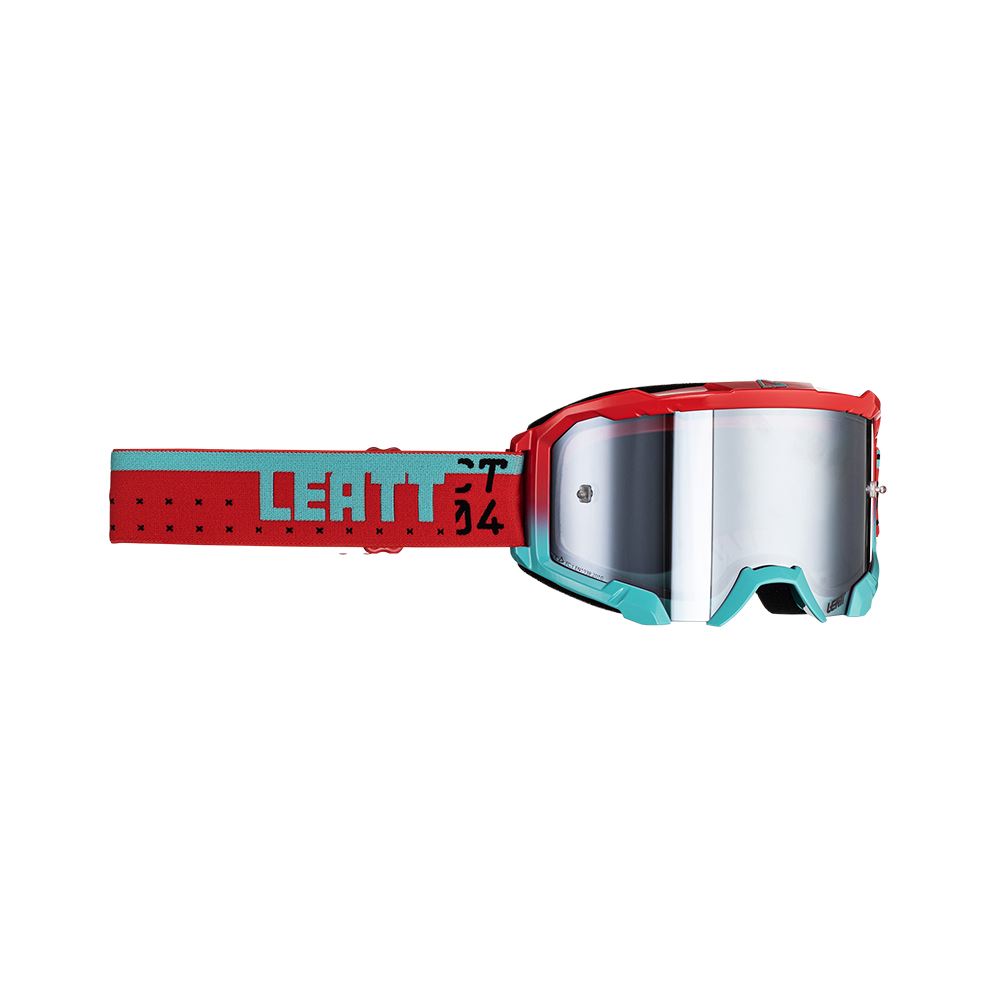 Leatt 2024 Goggles Velocity 4.5 Iriz Fuel - Silver Lens